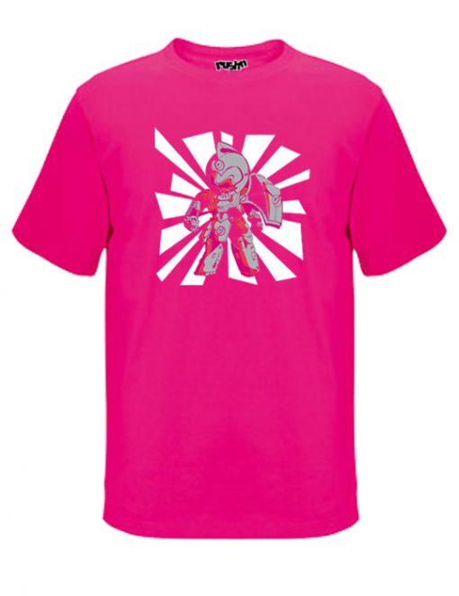 Hot pink cyber 426 unisex t-shirt