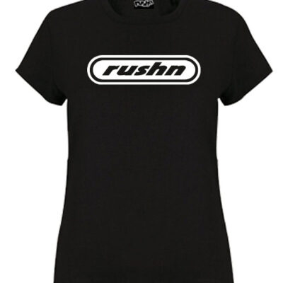 rushn girls tshirt black