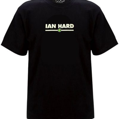 Old skool black mens Ian Hard t-shirt