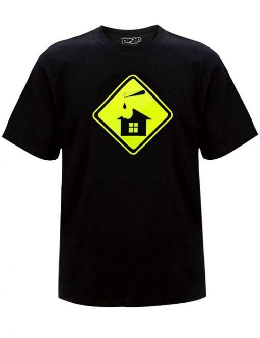 Acid house Old Skool Mens Tshirt Black