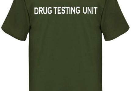 Drug-Testing-Unit-Old Skool Mens Tshirt Army