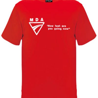 How Fast Oldskool Mens Tshirt Red