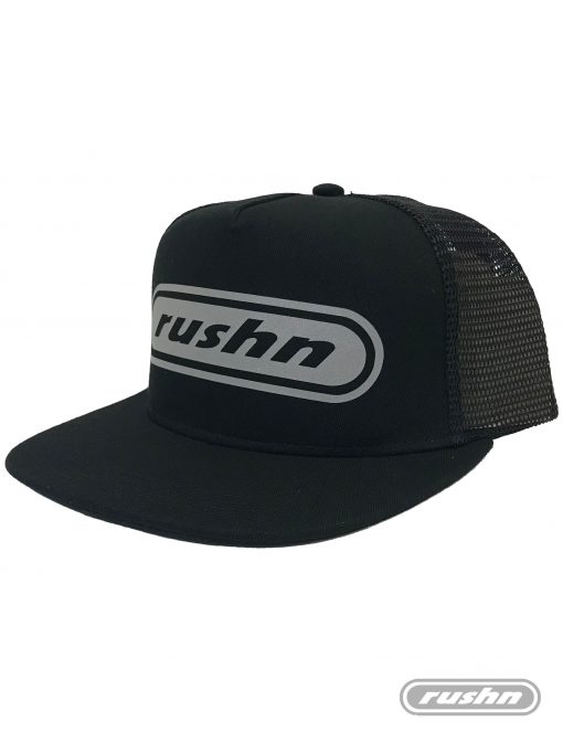 Rushn Trucker Mesh AS Snapback Black