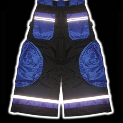 pants aero rushn black blu back