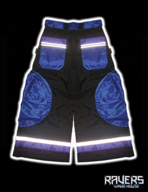 pants aero rushn black blu back