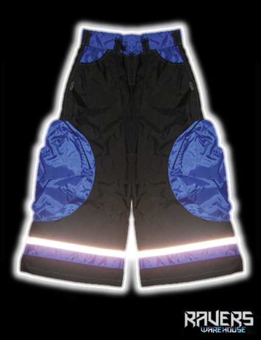 pants aero rushn black blu back