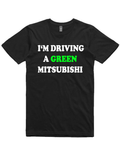 green-mitsubishi-mens-tshirt-black