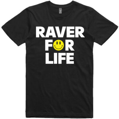 ravers-for-life-mens-tshirt-black