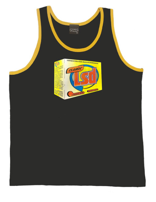 lsd-Unisex-singlet-Black-yellow