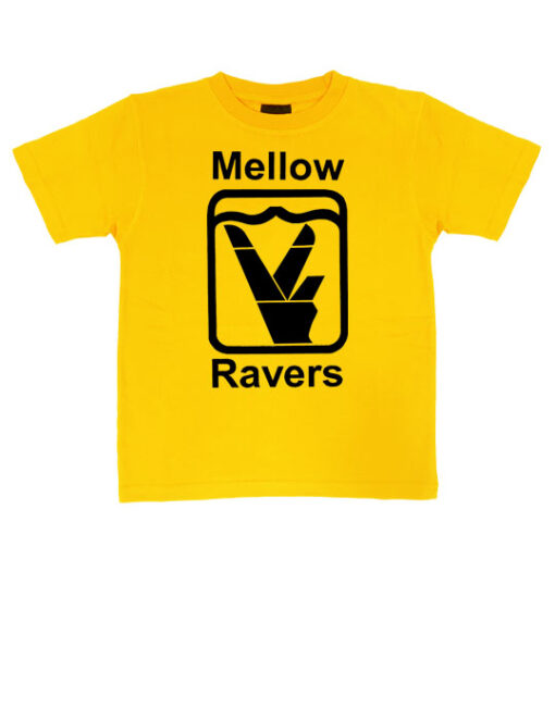 mellow-ravers-kids-tshirt-yellow