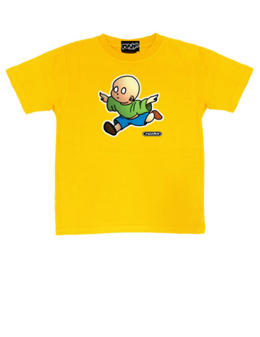 no brain yellow shirt