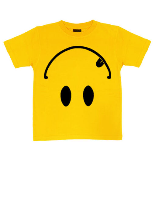 smiley-kids-tshirt-yellow