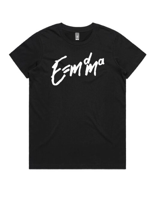 emdma-womens-Tshirt-Black