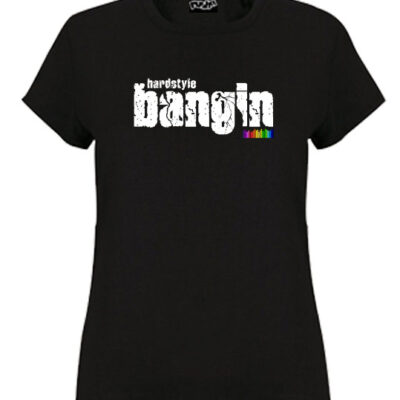 bangin tshirt black slim