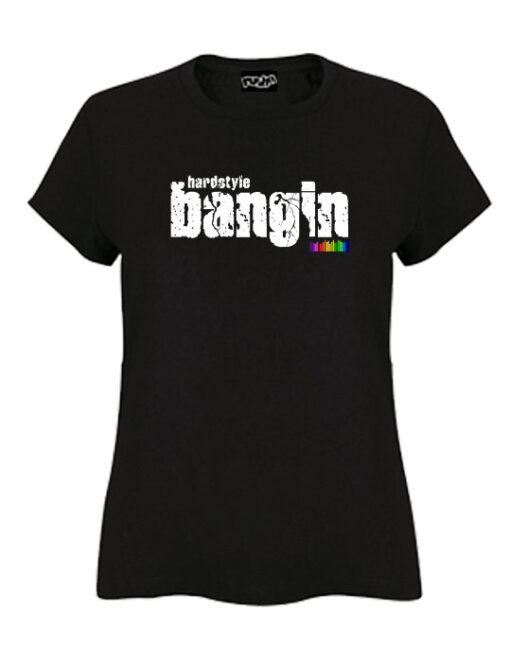 bangin tshirt black slim