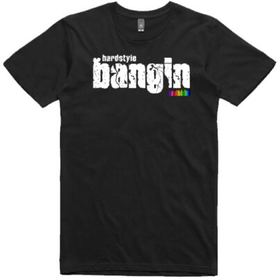 bangin tshirt black mens