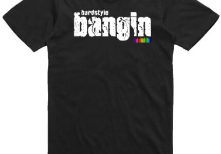 bangin tshirt black mens