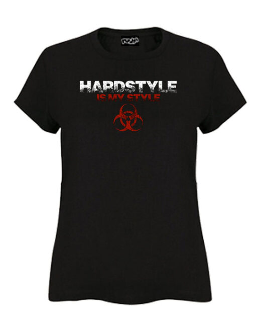 hardstyle is my style slim womens black