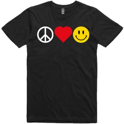 peice-love-smile-mens-tshirt-black