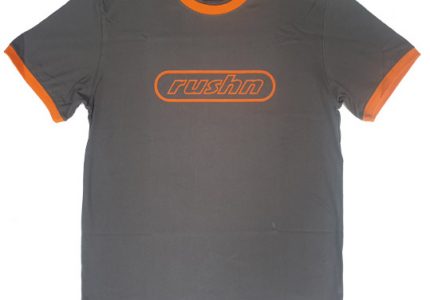 Rushn logo ringer t-shirt