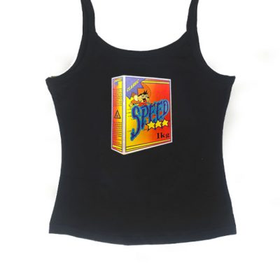 Speed box ladies spaghetti singlet