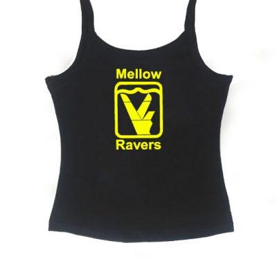 Mellow ravers spaghetti singlets