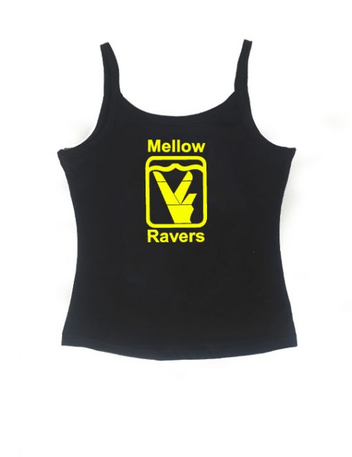 Mellow ravers spaghetti singlets