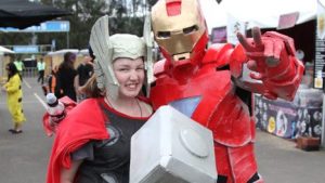 people wearing party outfit festival clothing