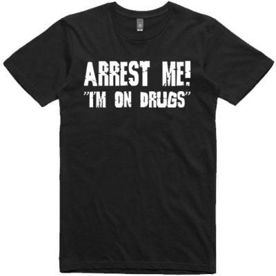 arrest me unisex black