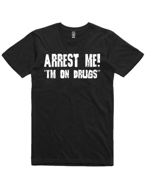 arrest me unisex black