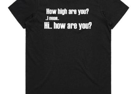 how high womens black