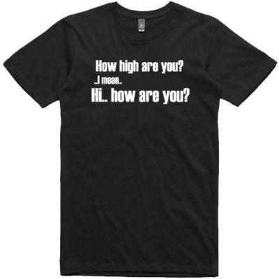 how high unisex black