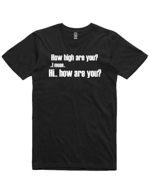 how high unisex black