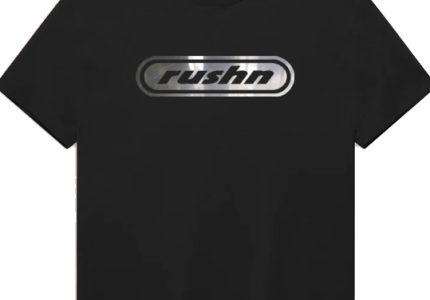 Unisex Rushn ‘Reflective Logo’ Super Heavy Weight Oversized Tee